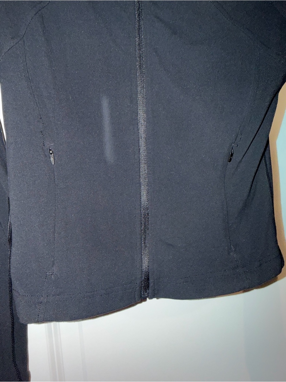 lululemon athletica Define Cropped Black Fitted Zip-Up Jacket Nulu - Picture 6 of 16